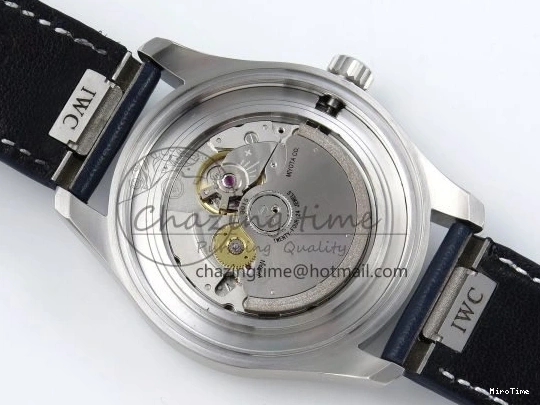 MIROTIME 0401 DailyWear Pilot Mark XX BLSF 1:1 Best Edition Blue Dial on Blue Leather Strap MIYOTA 7022